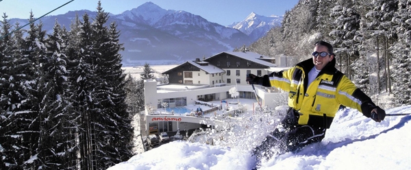 Winterurlaub im Babyhotel amiamo im Salzburger Land